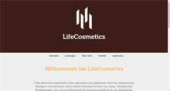 Desktop Screenshot of lifecosmetics.hm