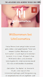 Mobile Screenshot of lifecosmetics.hm